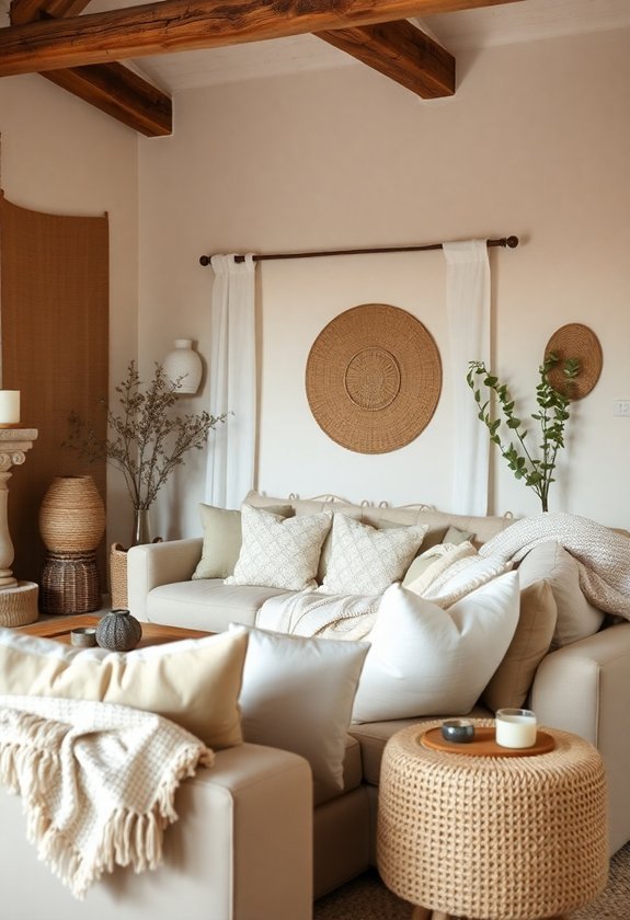 How to Use Neutral Colors in Your Home Decor for a Calm Vibe 5 adding layers for dimension