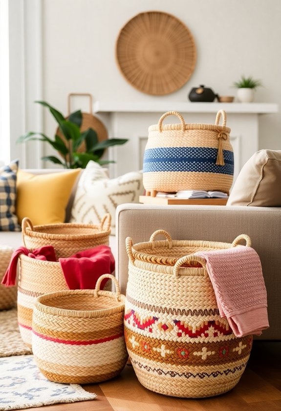 basket materials and styles