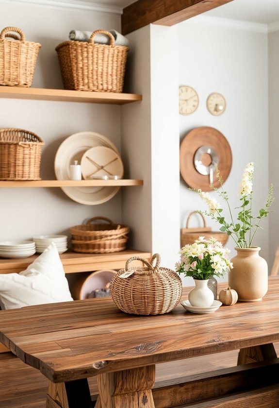 baskets for decorative storage