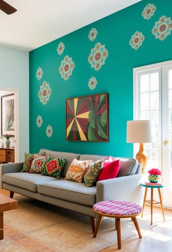 How to Paint Home Decor Ideas That Will Brighten Any Room 3 bold wall design ideas