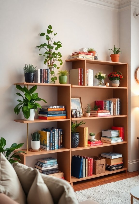 cardboard shelves for storage