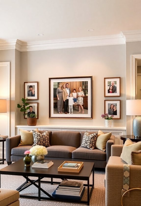 10 Stylish Home Decor Ideas for Your Living Room That Will Transform Your Space 10 cherish memories through photos