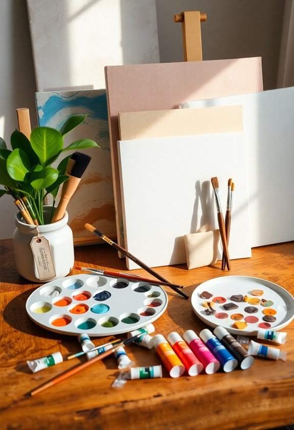 choosing appropriate art supplies