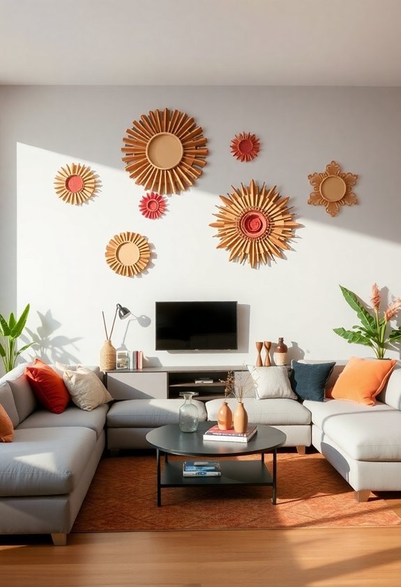 creative cardboard wall decor