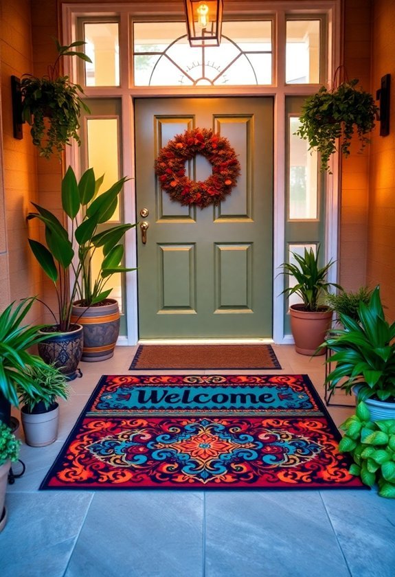 customizable entryway floor decor