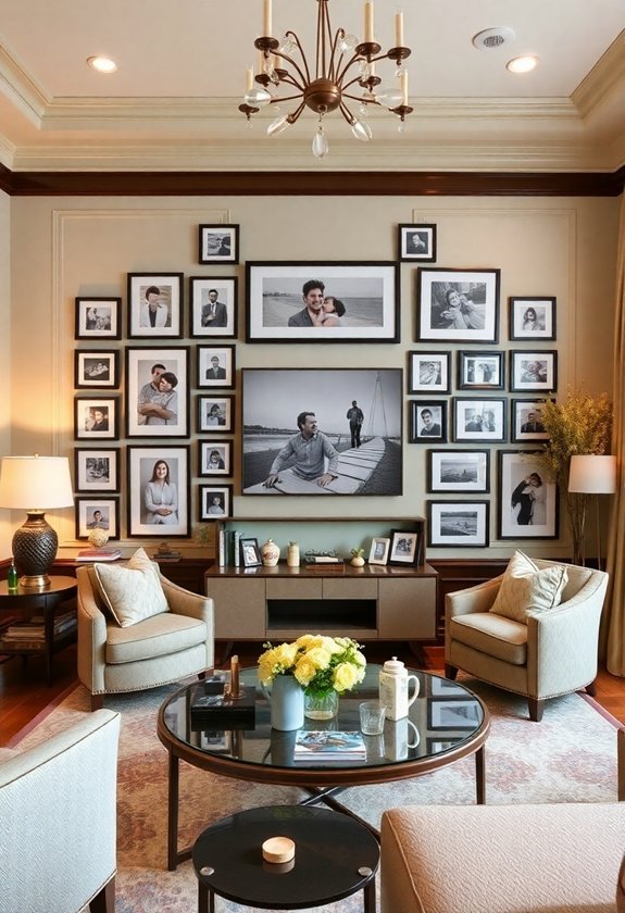 customized photo wall displays