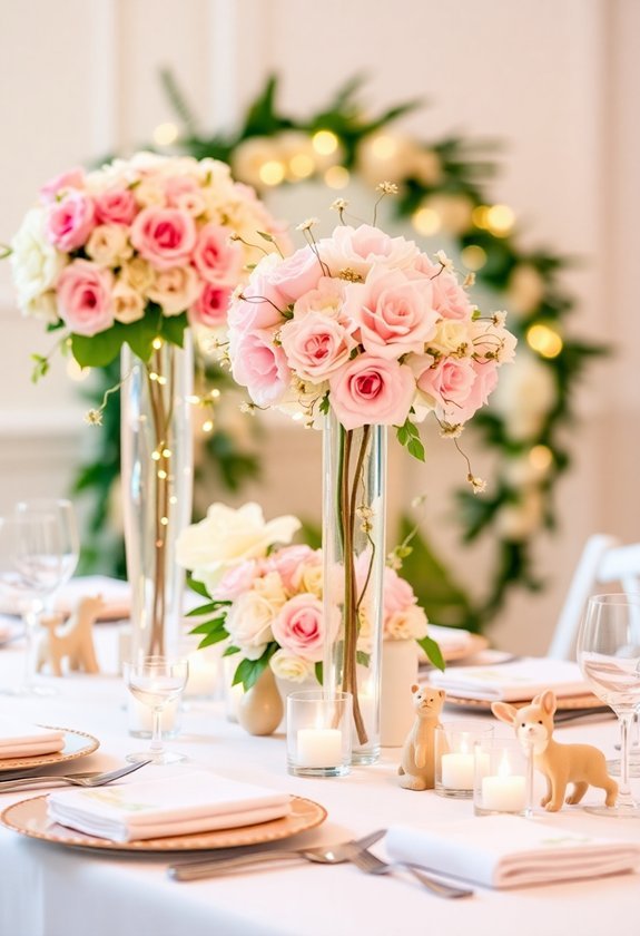 delightful and whimsical centerpieces