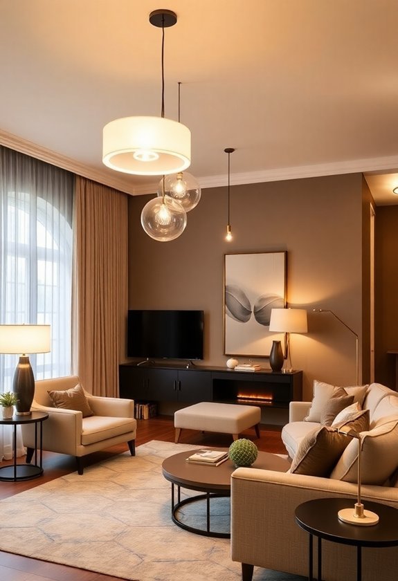 10 Stylish Home Decor Ideas for Your Living Room That Will Transform Your Space 7 distinctive illumination elements needed