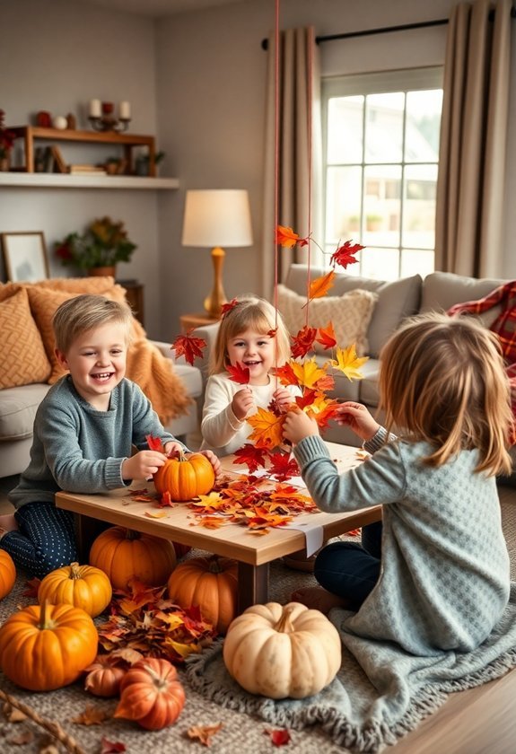 How to Style Your Home With Thanksgiving Decor for a Warm and Inviting Holiday 16 engage children in decorating
