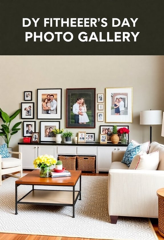 father s day photo display