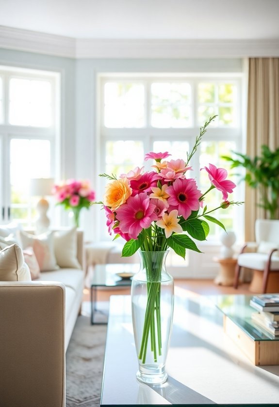 fresh flowers for decoration