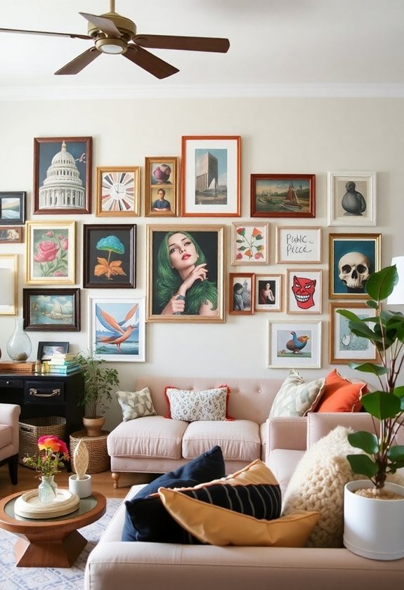 gallery wall creative ideas