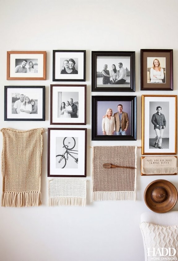 gallery wall personalization ideas