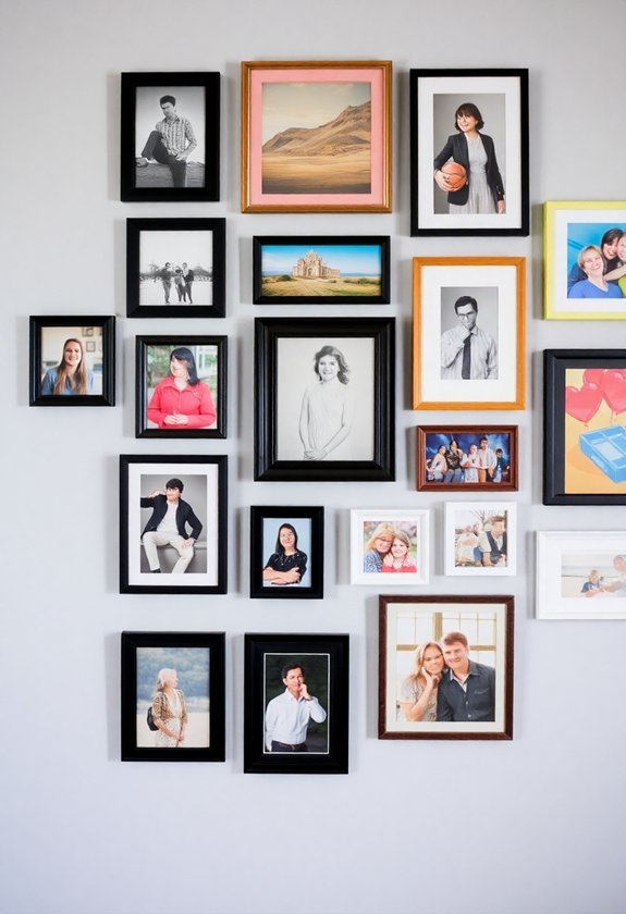 gallery wall with personalization