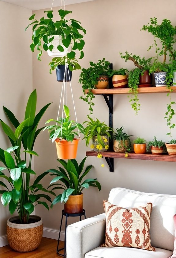 grow greenery in interiors