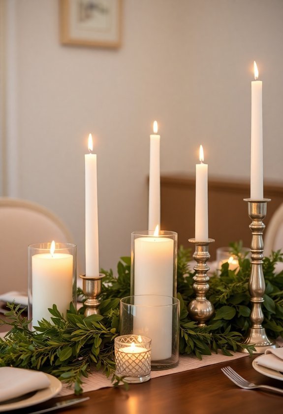 homemade elegant table decor