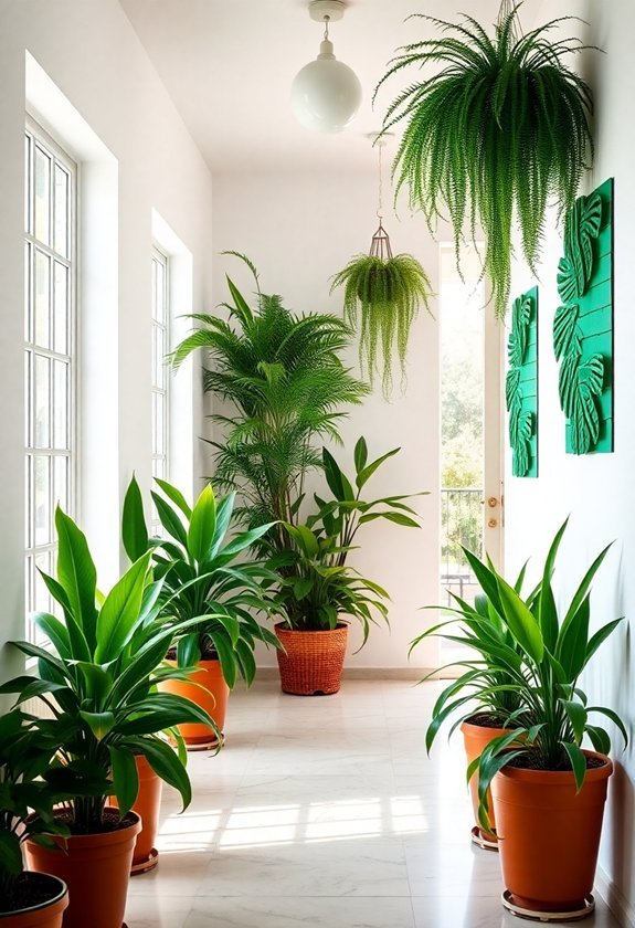 incorporate plants for freshness