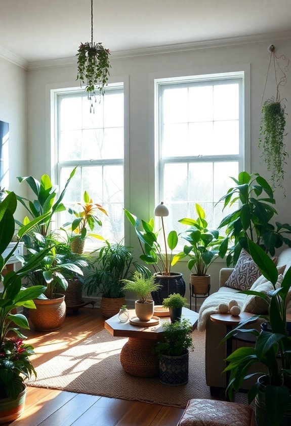 indoor greenery for ambiance