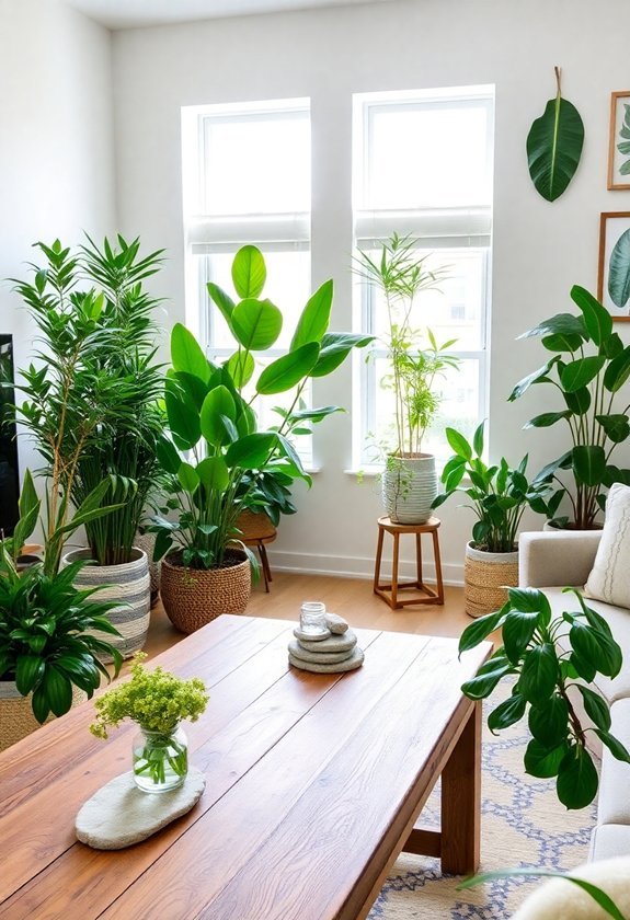 indoor nature aesthetics