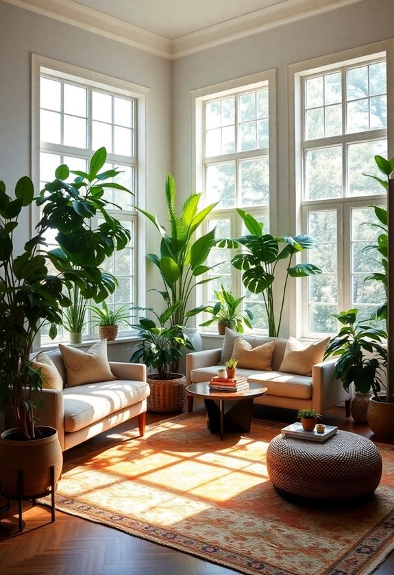 indoor plants enhance environment