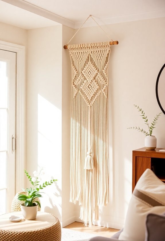 macrame wall hanging tutorial