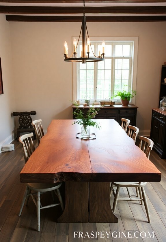 natural design dining tables