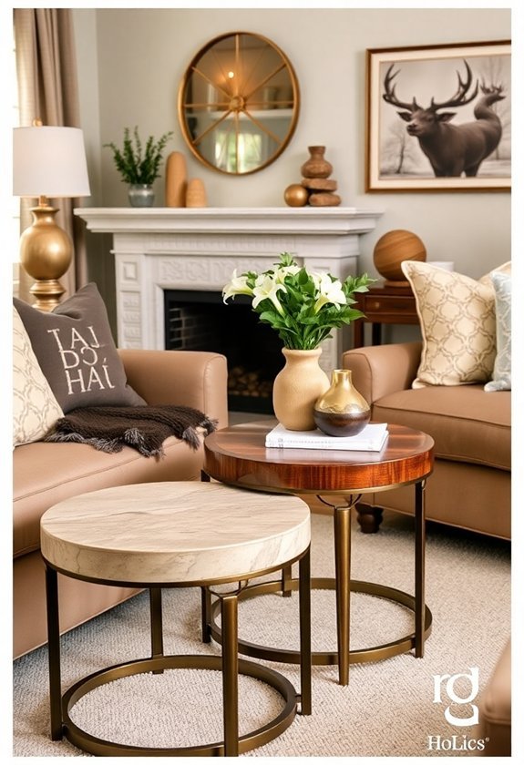 nesting tables for versatility