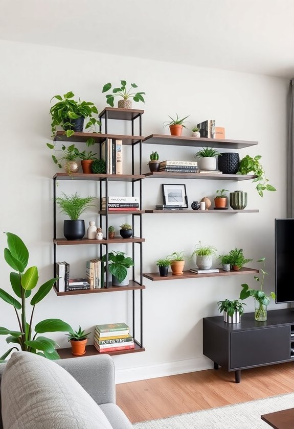 How to Make the Most of Your Apartment With Functional Home Decor Ideas 2 optimize storage with shelving