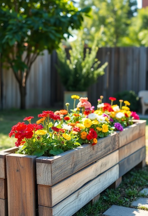 pallet garden planter design