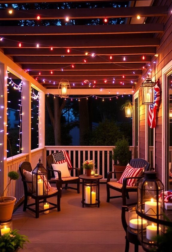 patriotic lighting for celebrations