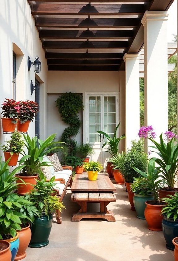 potted plants enhance indoor environments