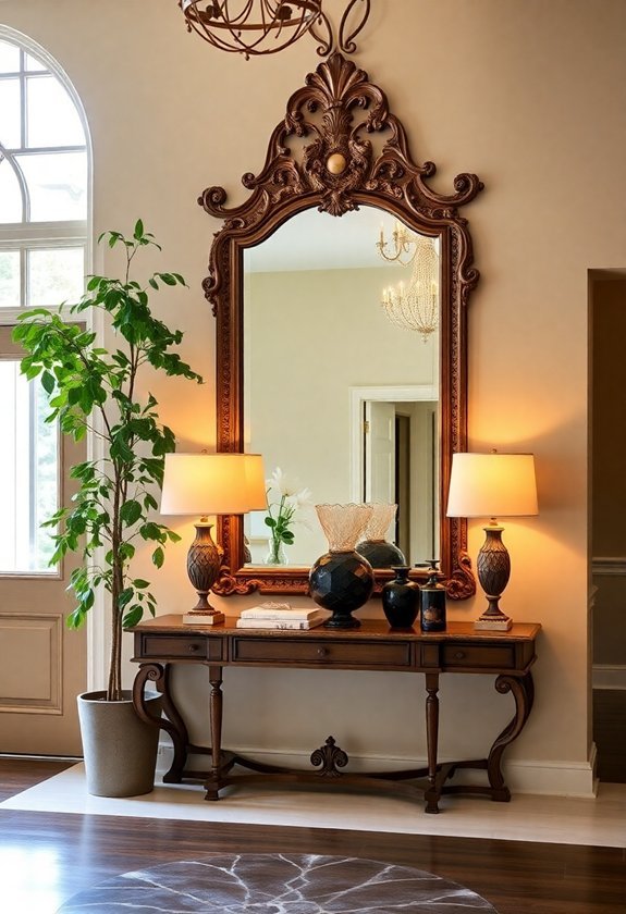 9 Entrance Home Decor Ideas for a Welcoming Entryway 2 reflective affirmation tool usage