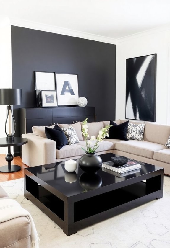 selecting perfect black accents