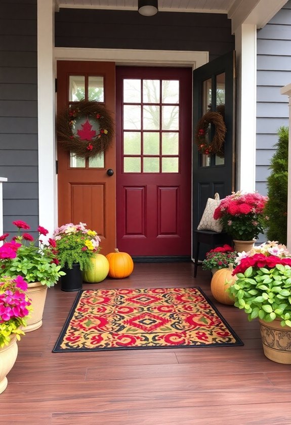 How to Improve Your Home’S Exterior With Beautiful Home Decor Ideas 2 stylish door mat choice