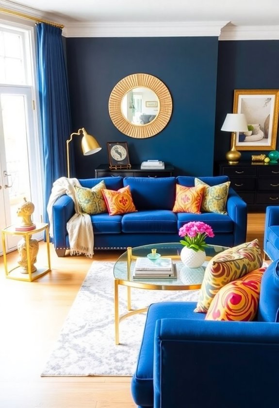 How to Style Navy Blue in Your Home Decor for a Bold Statement 4 stylish navy blue furniture