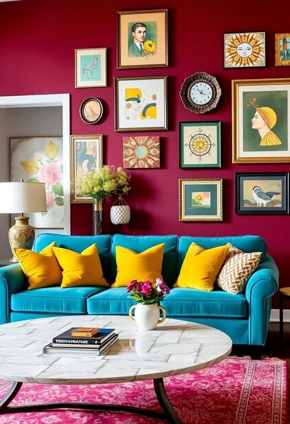 vibrant color pairing strategies