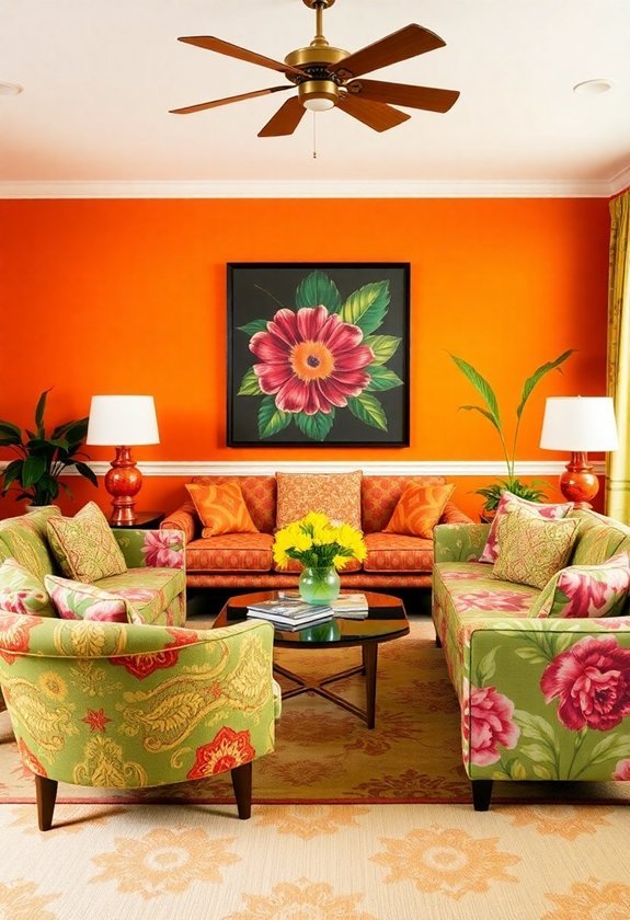 vibrant hues and designs