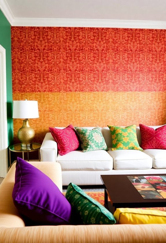 vibrant interior design options