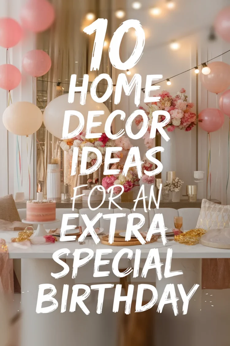 10 Birthday Home Decor Ideas to Make Your Celebration Extra Special 1 Image for: 10 Birthday Home Decor Ideas to Make Your Celebration Extra Special
