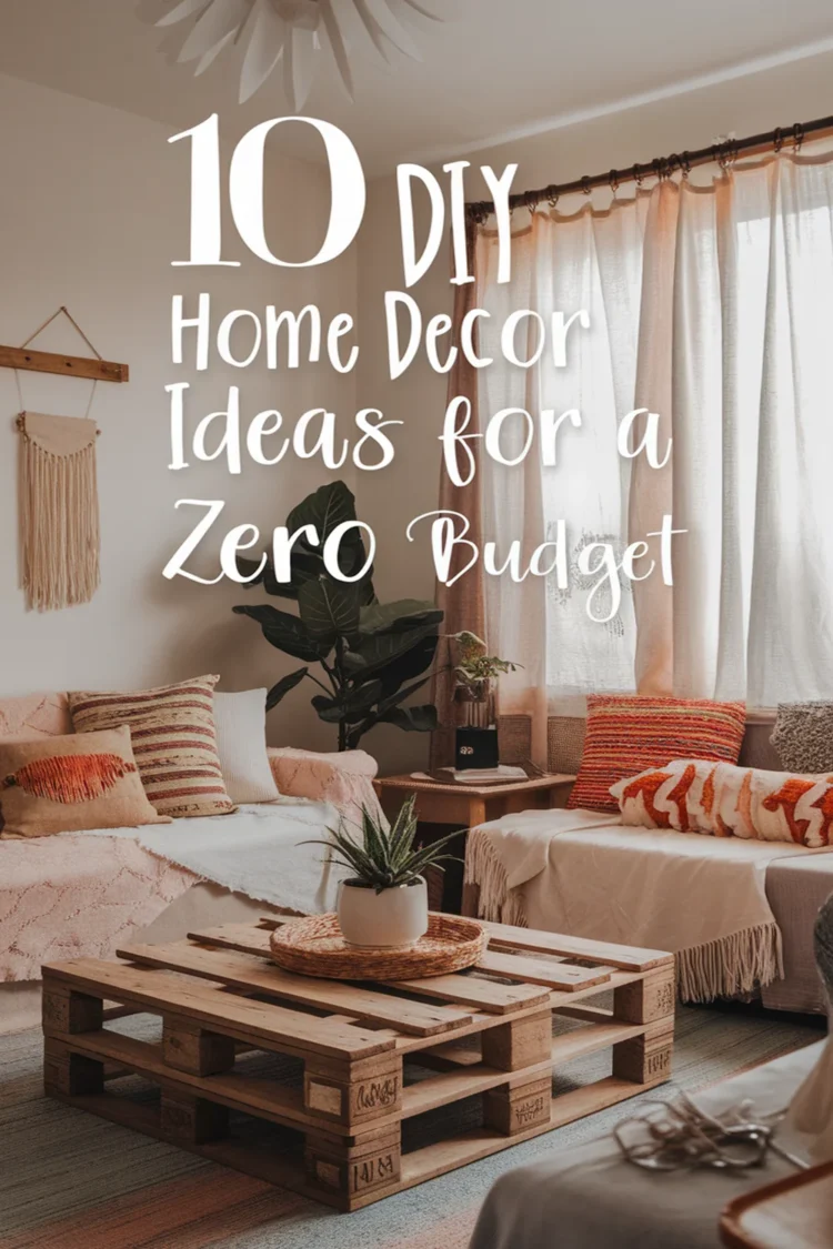 10 DIY Home Decor Ideas for Zero Budget That Will Still Look Amazing 1 Image for: 10 DIY Home Decor Ideas for Zero Budget That Will Still Look Amazing
