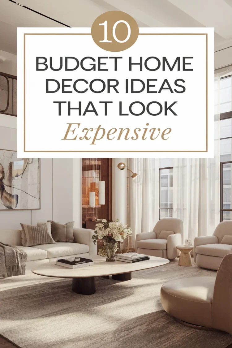 Image for: 10 Home Decor Ideas on a Budget That Look Expensive