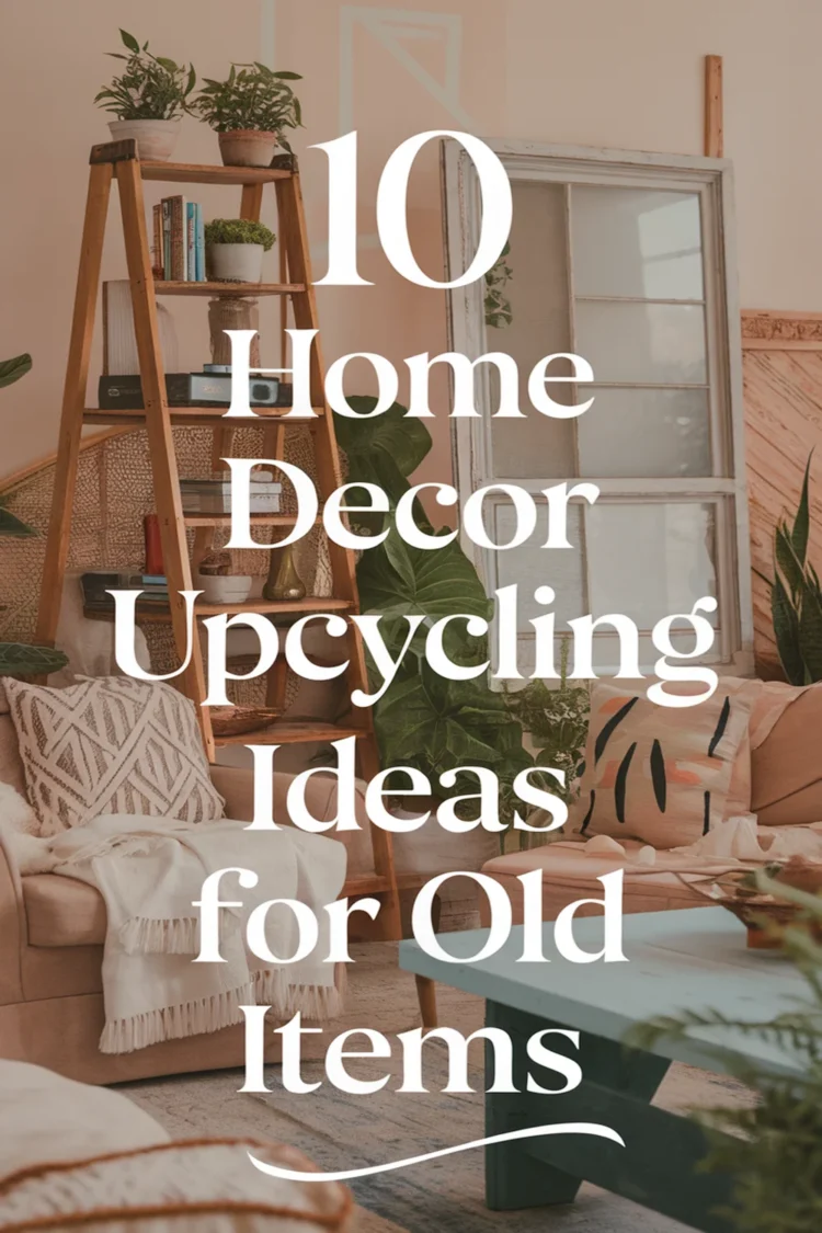 10 Home Decor Upcycling Ideas to Repurpose Old Items Into New Treasures 1 Image for: 10 Home Decor Upcycling Ideas to Repurpose Old Items Into New Treasures