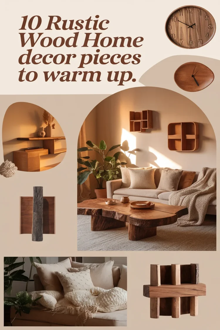 Image for: 10 Rustic Home Decor Wood Pieces That Will Warm Up Your Home