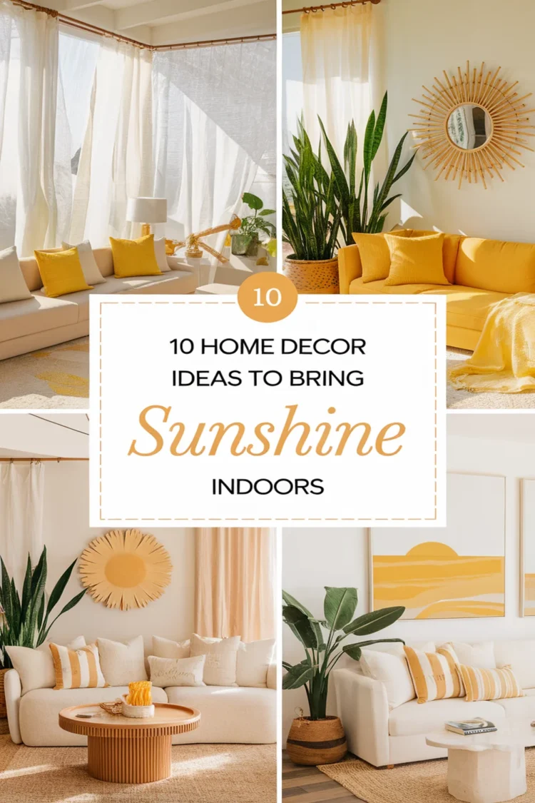 Image for: 10 Summer Home Decor Ideas to Bring the Sunshine Indoors