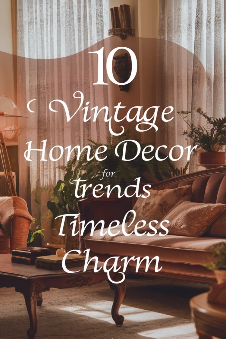 Image for: 10 Vintage Home Decor Trends to Bring Timeless Charm to Your Space