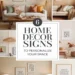 6 Unique Home Decor Signs to Personalize Your Space 26 Image for: 6 Unique Home Decor Signs to Personalize Your Space