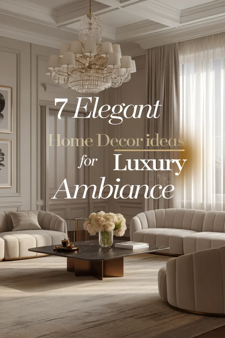 Image for: 7 Elegant Home Decor Ideas for a Luxurious Ambiance