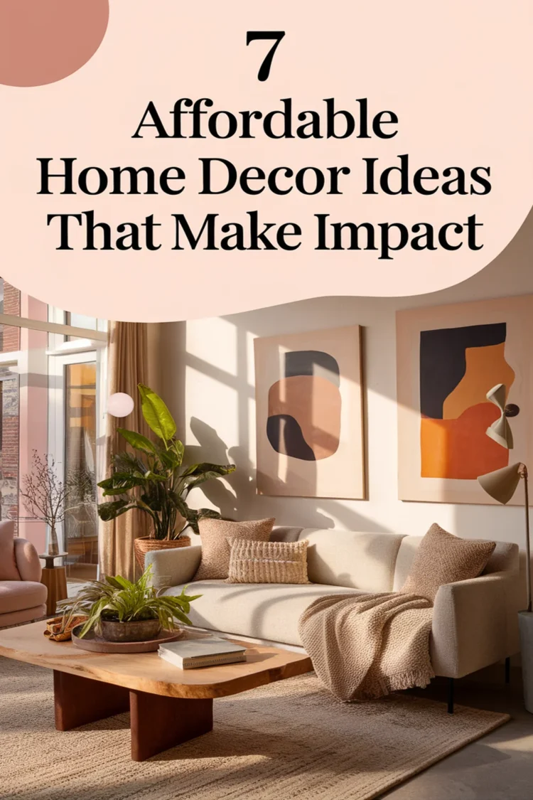 Image for: 7 Home Decor Ideas Under Budget That Make a Big Impact