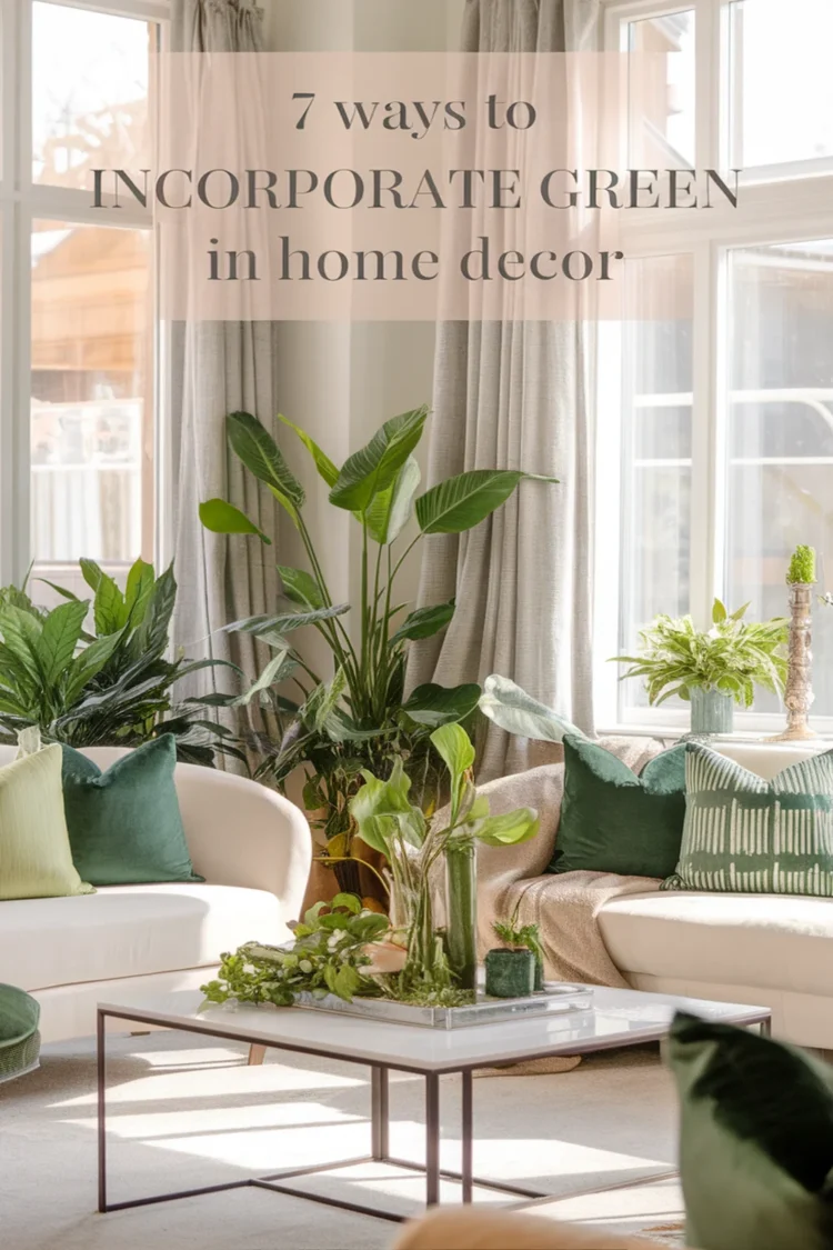 Image for: 7 Ways to Incorporate Green Into Your Home Decor