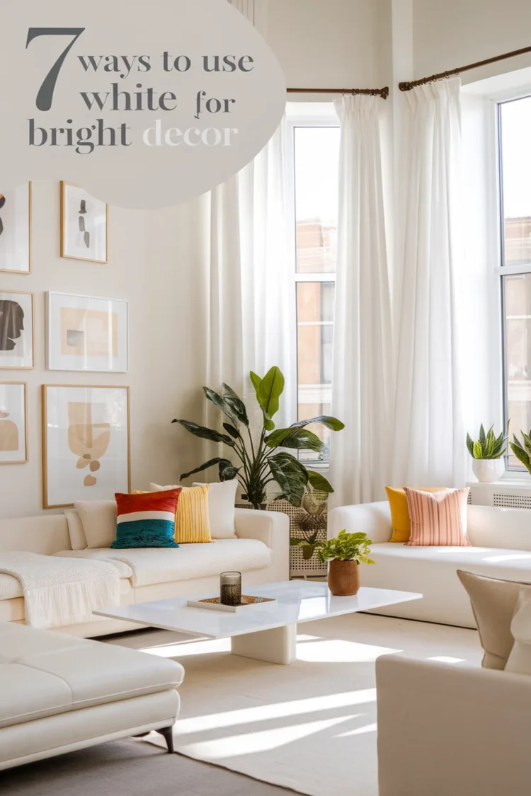 7 Ways to Use White for a Clean and Bright Home Decor 1 Image for: 7 Ways to Use White for a Clean and Bright Home Decor